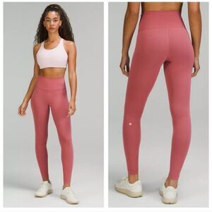 Wunder Train Leggings 28” high rise briar rose full length legging size 2